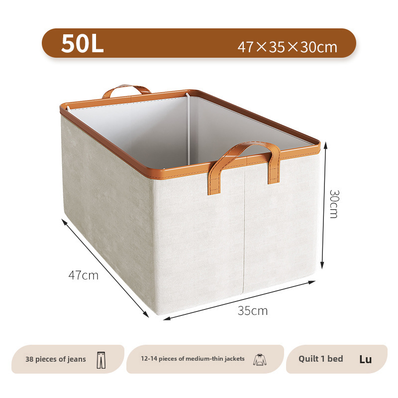 Folding storage system, storage box, steel frame, cloth, Terylene Cotton