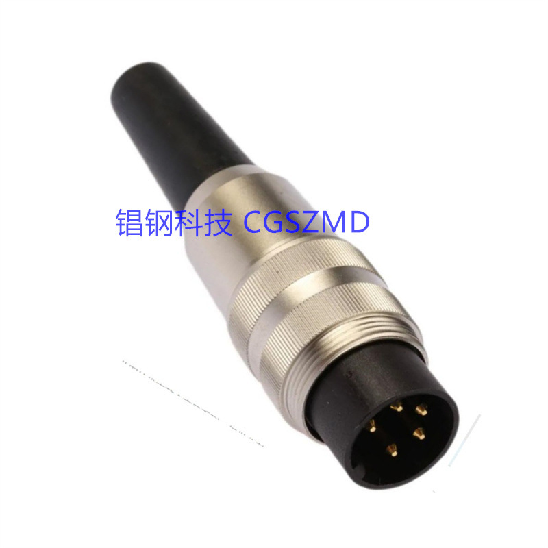 DIN��ͷ  ����4/5оM16������,DIN circular connector M16 plug