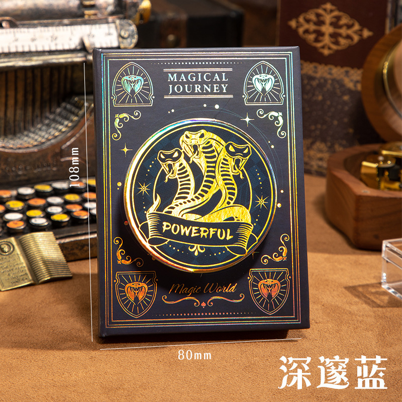 Yujian Eslite Magic Academy シリーズ-A7 小型ブック レトロ マジック ミニ ポータブル ポケットブック 4 スタイル|undefined