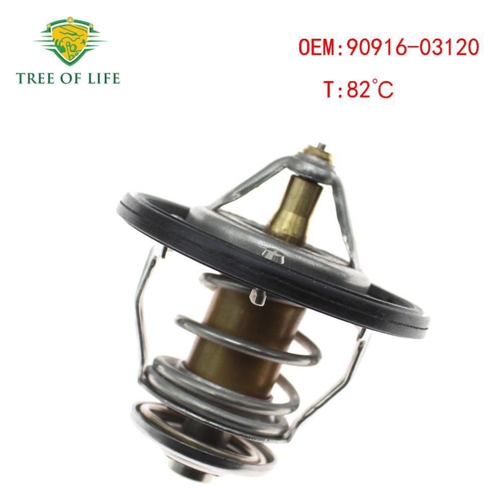 90916 - 03120, 9091603120 para el termostato del motor de Toyota 82 °C