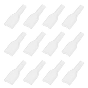Sg Store 200 Stück 6,3mm Pvc Transparente Flachstecker Schu