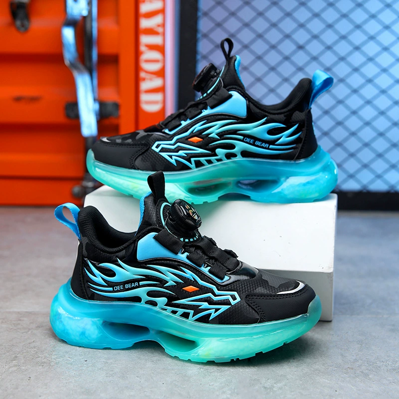 2024 новые кроссовки для мальчиков баскетбольные кроссовки осенние кроссовки детская обувь обувь для школьников детская обувь кожаная лапша