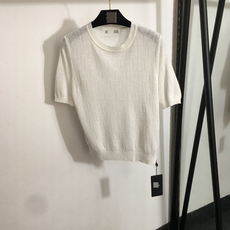 2025 Summer Dopamine Nanyou Goods Summer New Short Sleeve Thin Round Neck Textured Plaid Loose Slimming Top