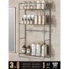 5001 transparent color wall hanging rack 3 layers