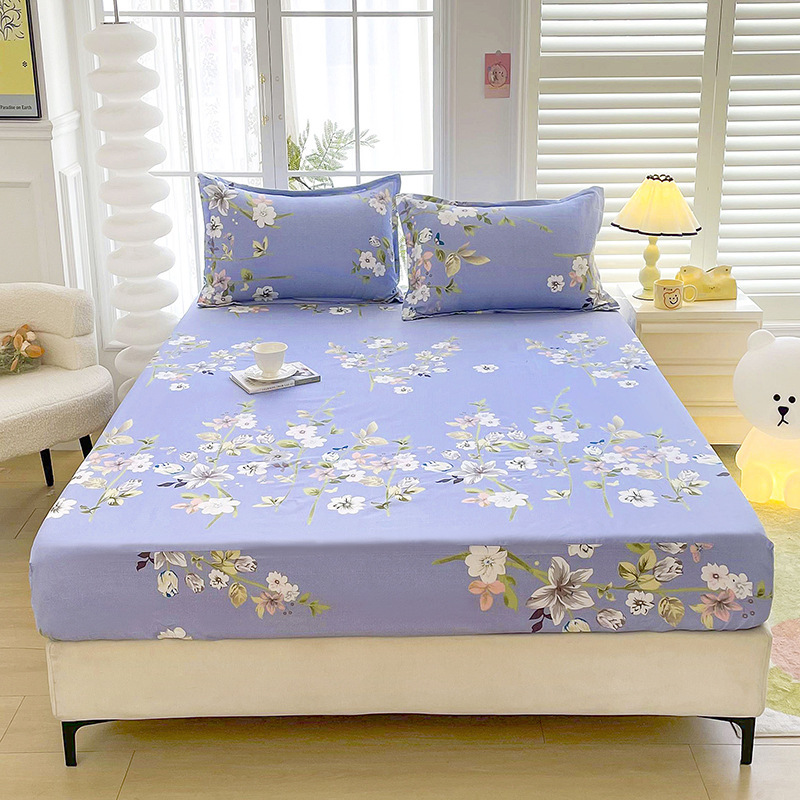 Transfronterizo ins piel abrasivo cama de una sola pieza Simmons cubierta de protección de colchón doble cubierta de cama de tres piezas al por mayor