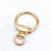 Factory spot zinc alloy bulb spring ring -hanging springs with tail light gold/silver/gun color spring ring