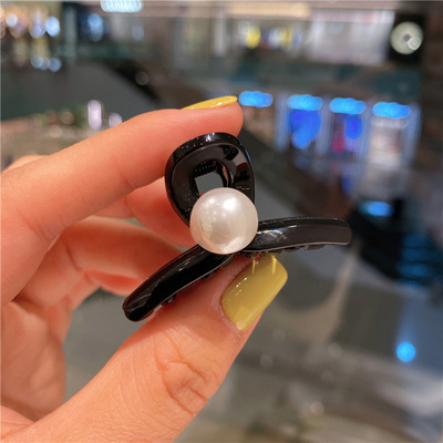 レトロなフランスの両面真珠の小さいつかみの高顔の値の王女の髪の毛のカードの小さい香風のアクセサリの前髪の砕毛のヘアピン|undefined