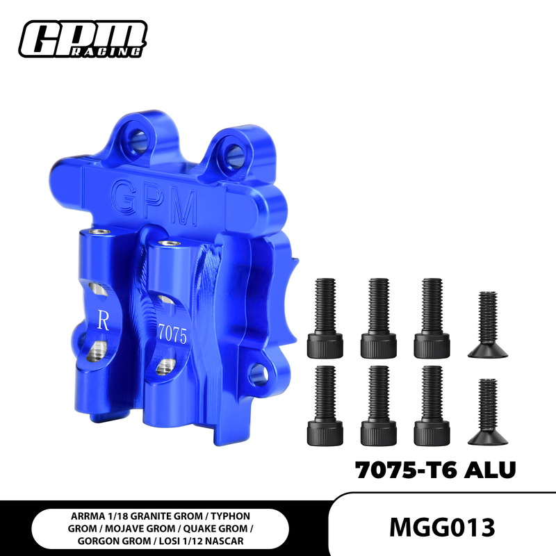 Arrma 1/18 Granite Small Granite Nascar Aluminum Alloy 7075 Rear Differential Cover Remote Control Car