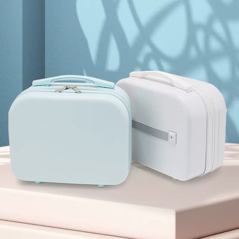 小手提箱14寸女化妆收纳箱可爱轻便登机箱节日礼品盒婚庆伴手礼包