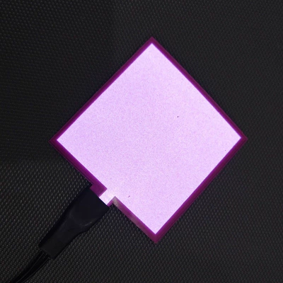 cold light board USB 3V battery | Cold light sheet - 5cm5cm-purple-comes-with-a-battery-box-batteries-are-not-included