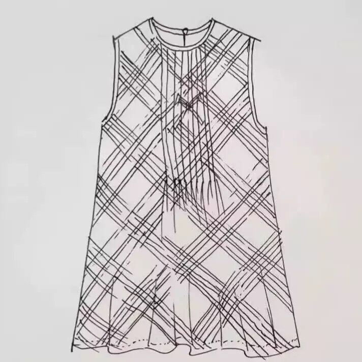 Ready Stock/Zhai Girl's Same Style Plaid Dress Ready Stock/Zhai Girl's Same Style Plaid Dress