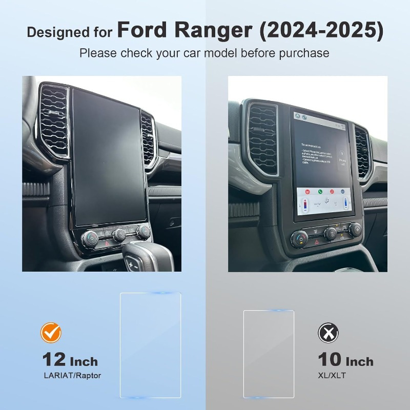 Suitable for Ford Ranger 2023-2025 Models (Lariat/Raptor Models Only) 9H Anti-Scratch Film