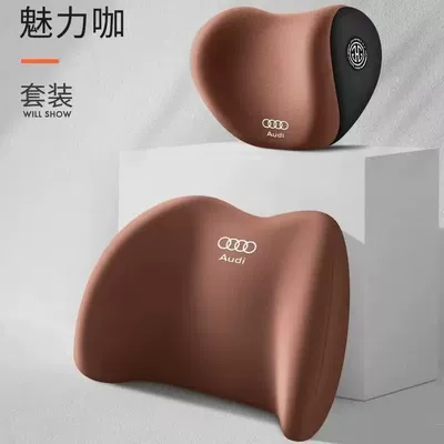 Long-Term Driving Not Tired Comfortable | Headrest - brown-a-headrest