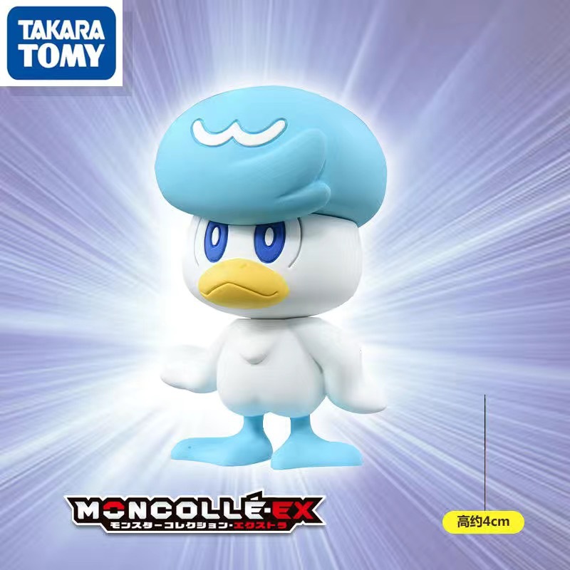 Genuino TOMY serie de juguetes hechos a mano modelo de muñecas Pokémon muñecas adornos