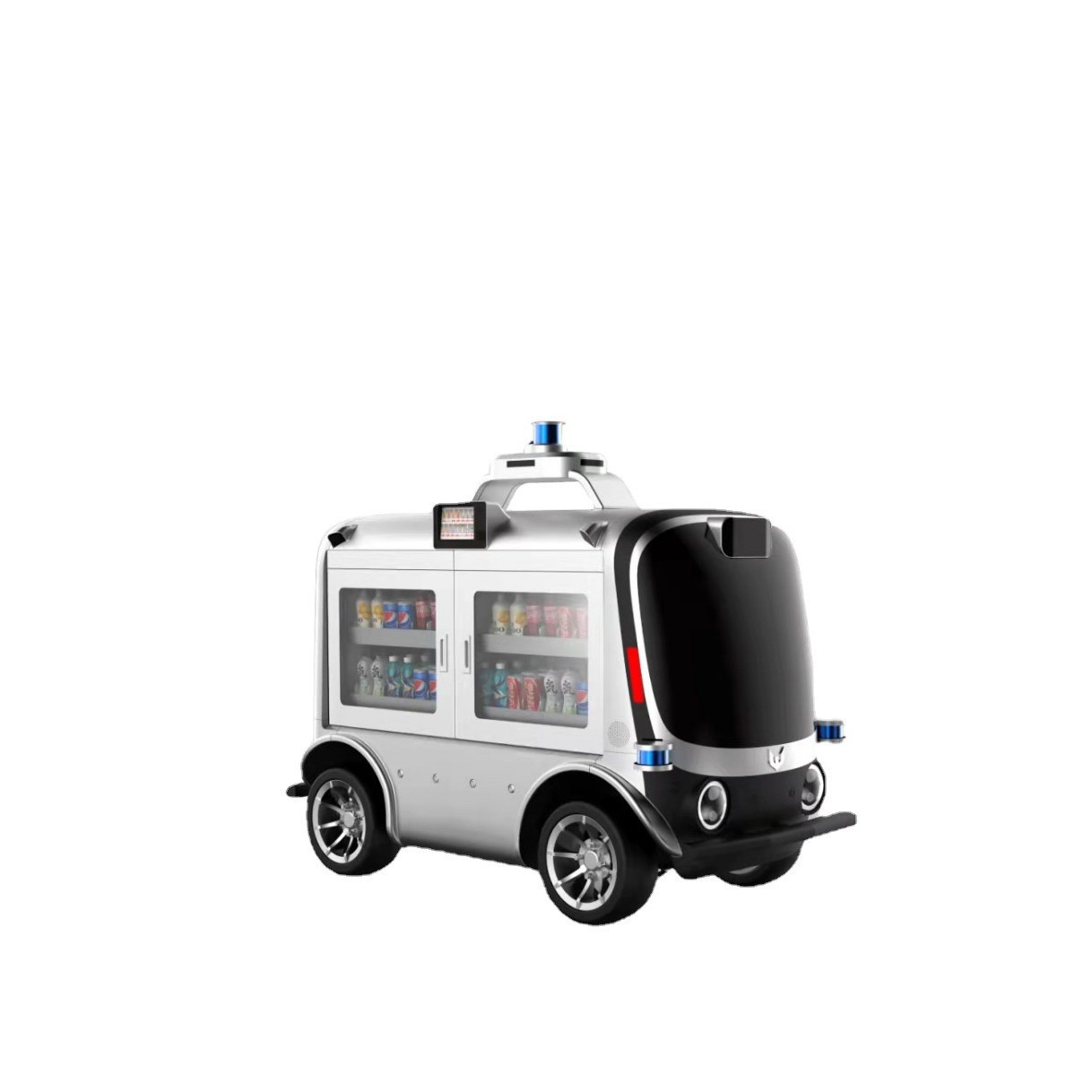 Parque al aire libre sin conductor Camión de venta Comunidad Carretera Venta de automóviles Propiedad comunitaria Bebidas Máquina expendedora Almacenamiento de paquetes