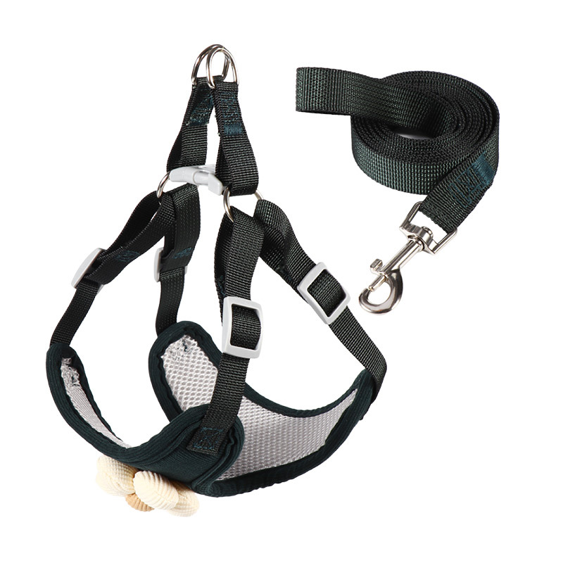 Pipi Amoy pétalo correa para el pecho correa para mascotas gato cachorro correa para perro suministros de tracción tracción para perros