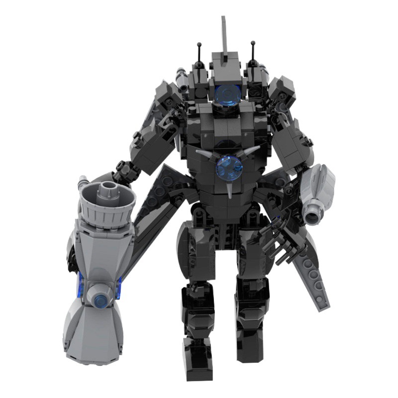 [Nuevo] Skibidi WC man building blocks Dark Audio man War Hammer Titan Monitor man building blocks