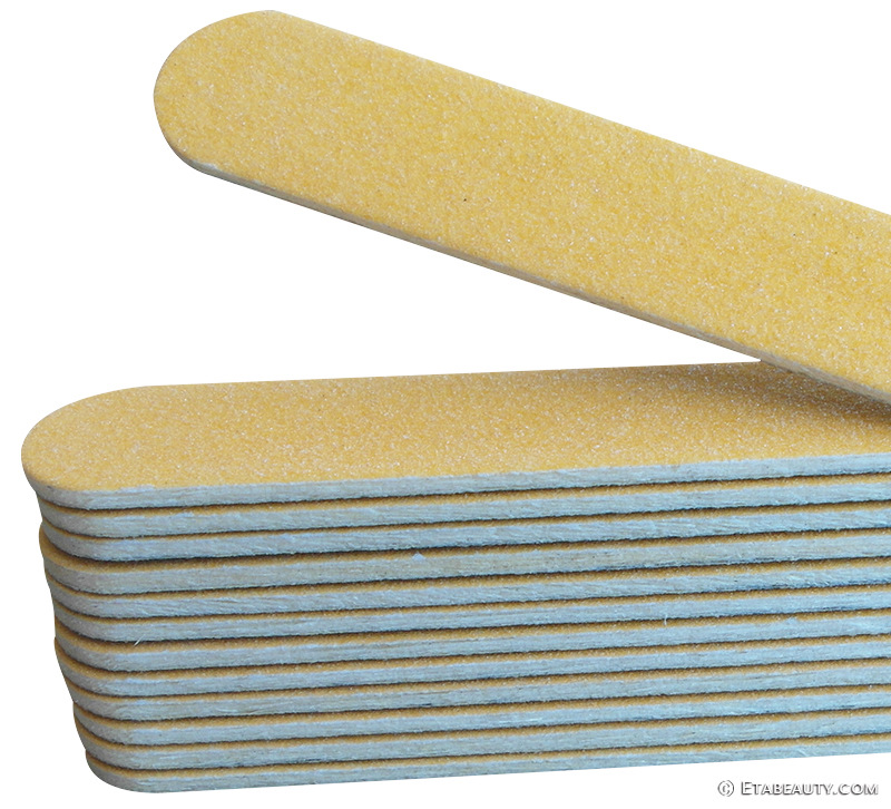 1115美甲小搓条海绵条薄砂一次性木片指甲搓条