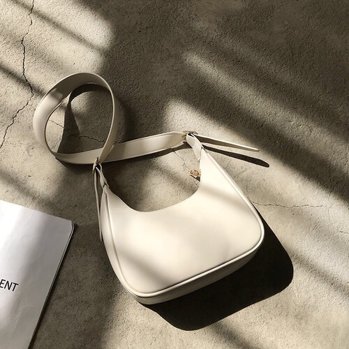 Bags for women retro armpit large capacity 2024 simple versatile handbag crescent shoulder crossbody dumpling bag women's trendy