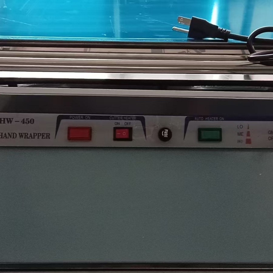 2019 nueva máquina de sellado de supermercado máquina de película de retención 450 máquina de sellado de exportación de embalaje máquina de sellado estándar 110v