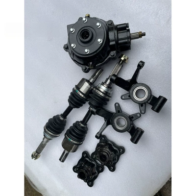 Motorcycle frame, buggy four-wheel drive, front and - rear-drive-claw-gear-flange-spore-ball-cage