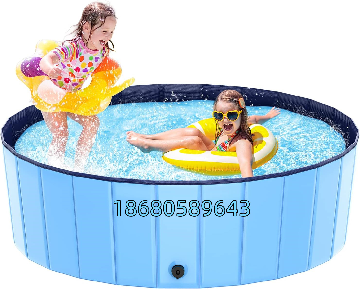 Foldable swimming pool PVC