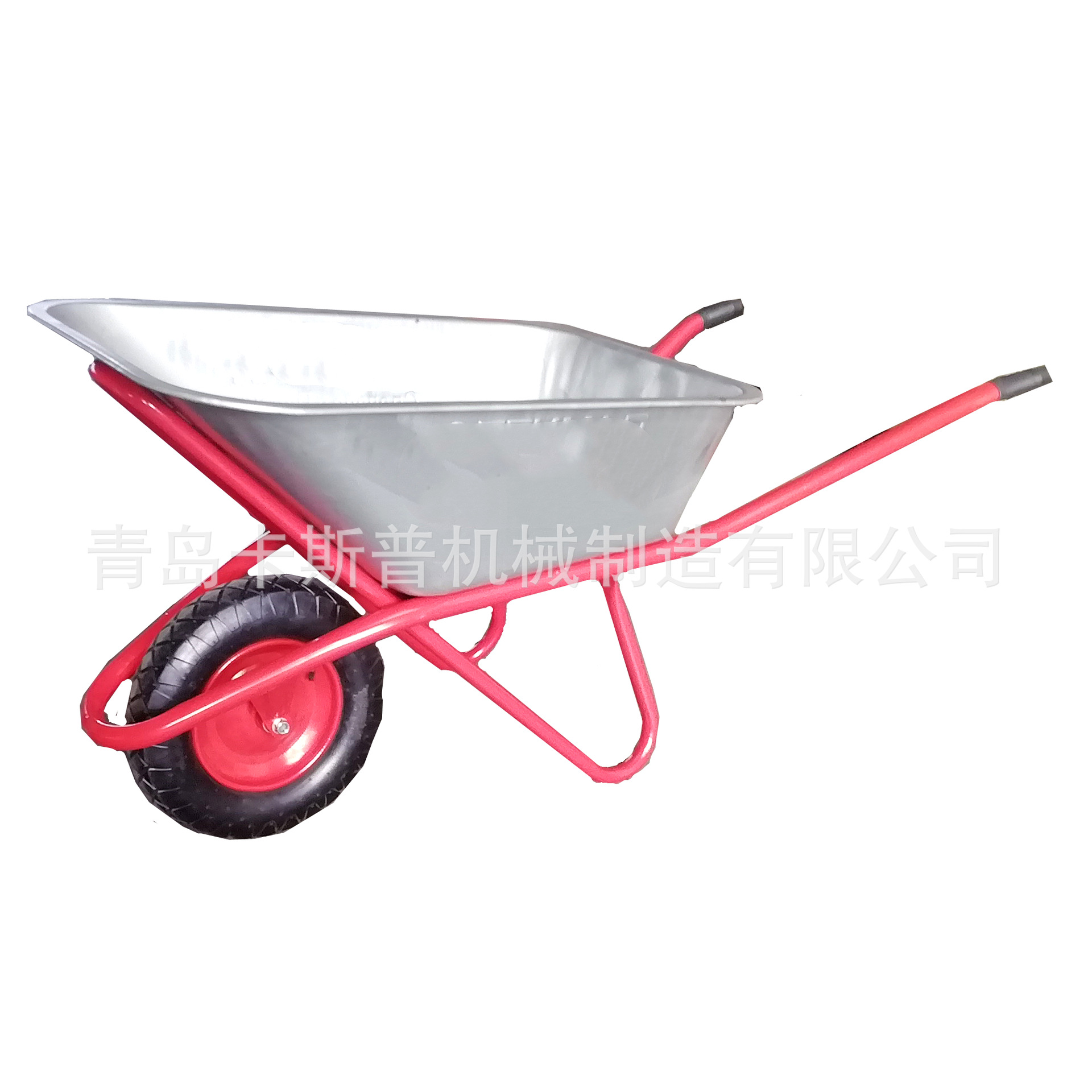 俄罗斯手推车   俄罗斯市场镀锌斗独轮手推车WB6418.建筑园林工地