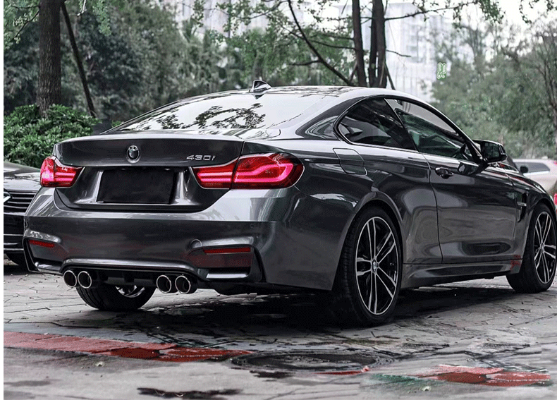 Suitable for BMW 4 Series F32/33/36/M4 front and rear surround GT cover leaf plate tail throat tail lip
