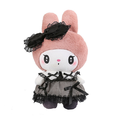 New Kuromi Doll Melody Doll Plush Toy Wholesale Foreign Trade Pillow Large Rag Doll Sanrio