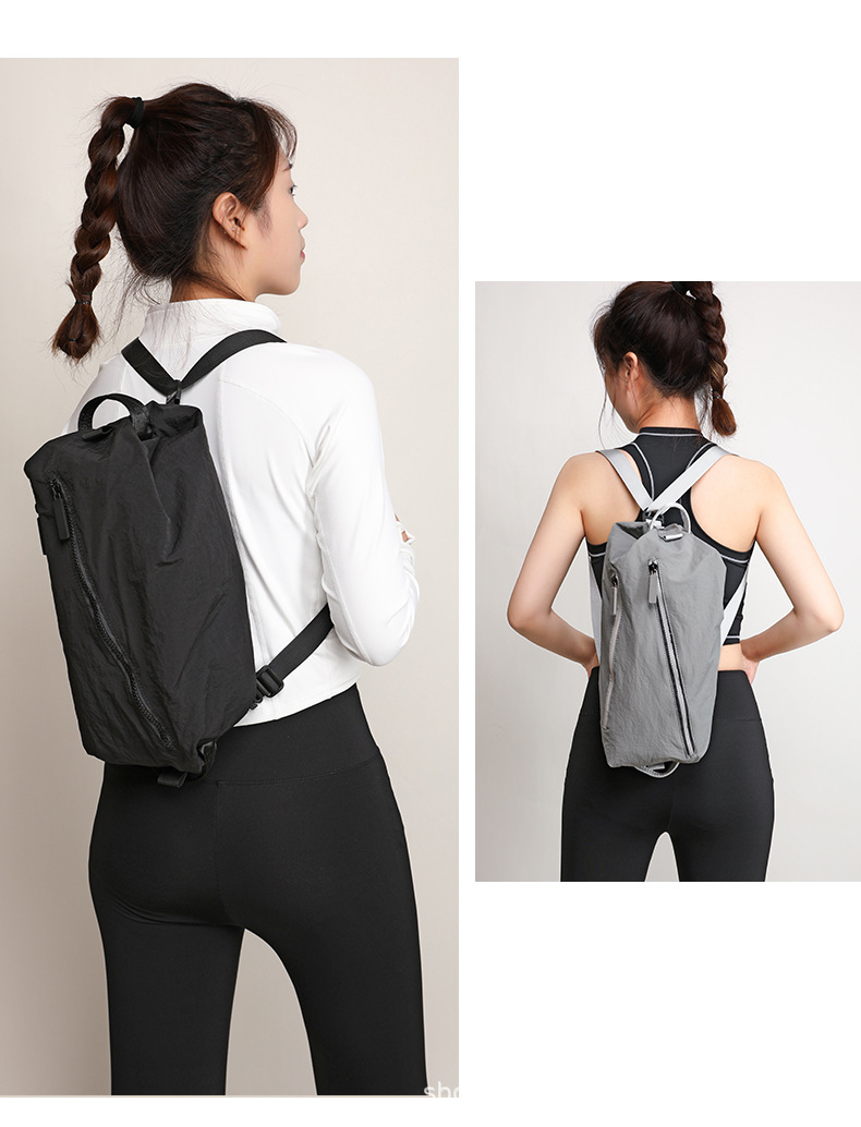 Nieuwe nylon crossbody multifunctionele fitnesstas met grote capaciteit borsttas voor mannen en vrouwen met rugzakken_voghion.com
