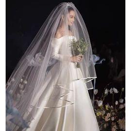 婚庆手套;头纱;婚纱