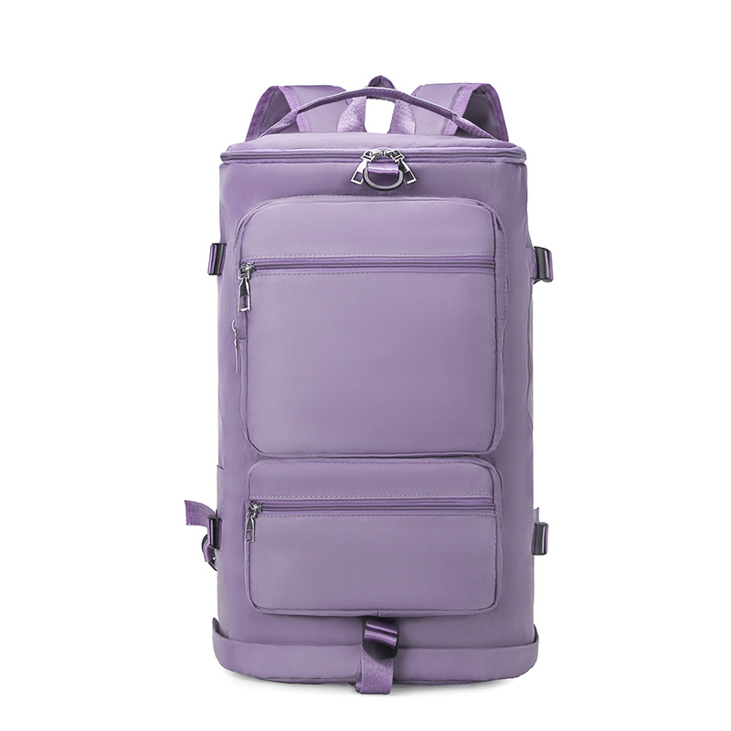 Nueva bolsa de viaje de corta distancia, mochila de viaje ligera de gran capacidad, almacenamiento de equipaje, separación de seco y húmedo, bolsa de yoga de fitness