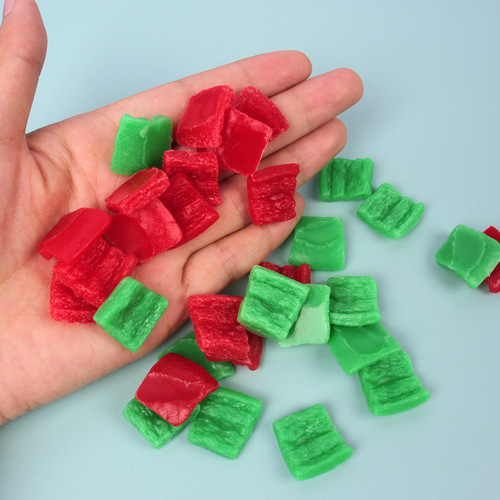 Simulated vegetable chili shreds chili cubes accessories model film and television drama dishes side dishes fun and funny photography props