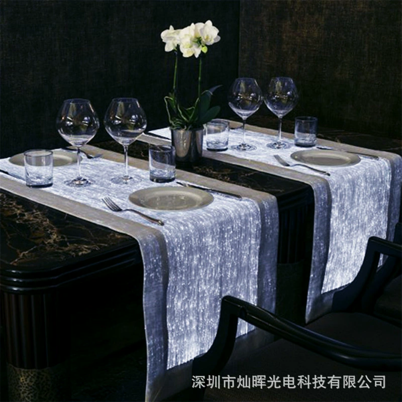 Светодиодная волоконно-оптическая ткань волоконно-оптическая светящаяся шапка ткань светящийся светящийся светящийся пуховик ткань светодиодная волоконно-оптическая ткань