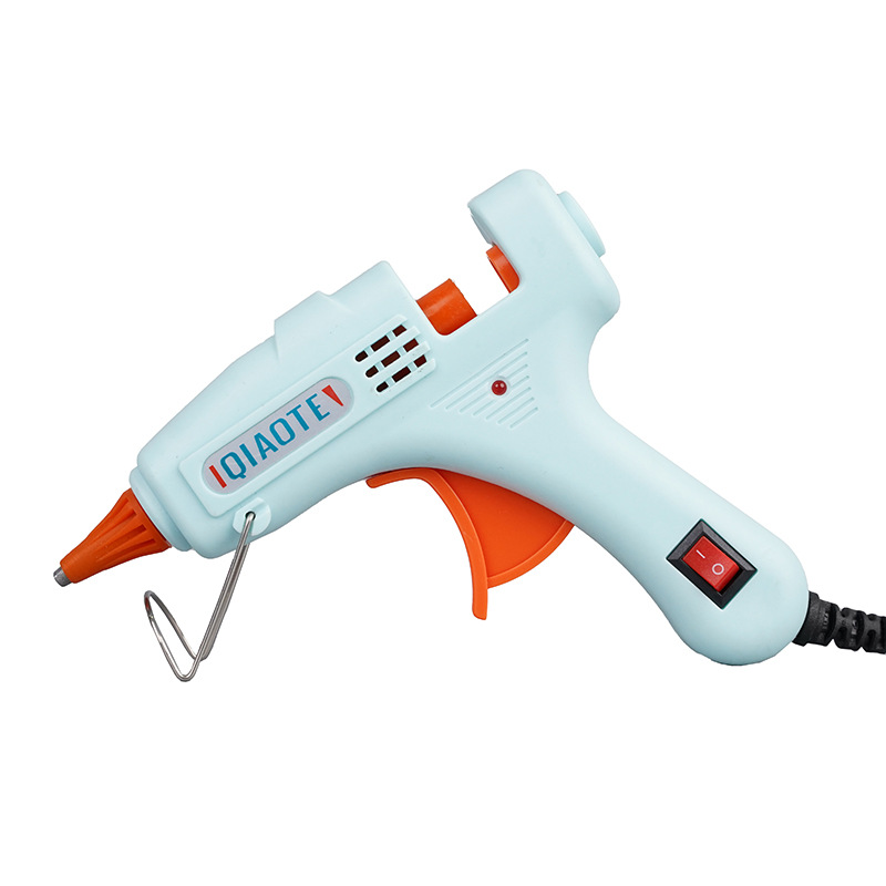 Fábrica directa multi-potencia pistola de fusión en caliente 20W30W60W80W pistola de pegamento en caliente en stock pistola de pegamento en caliente varilla de pegamento transfronteriza