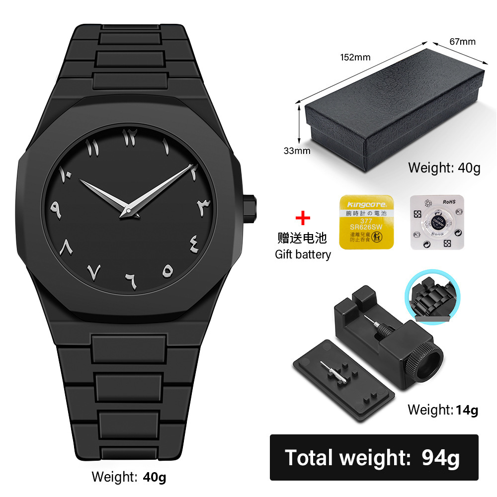 Relojes para hombre, relojes de mujer de alta gama resistentes al agua, relojes de cuarzo de plástico populares para hombre en el Sudeste Asiático y Oriente Medio