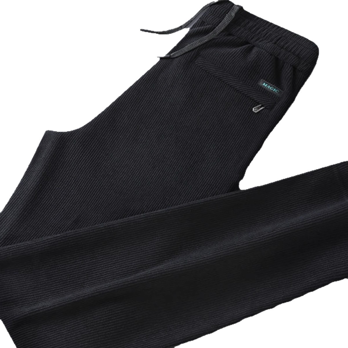 Otoño y invierno de cordillera para hombres con pantalones casuales más gruesos, pantalones casuales de calentamiento sueltos, pantalones rectos para hombres