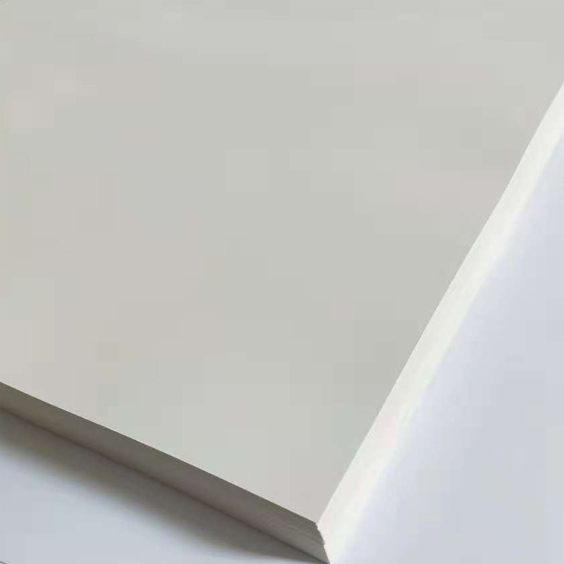 Color marfil cartón blanco cartón A4/A3/4K/8K envuelto a mano flor gruesa cartón duro cartón blanco beige claro