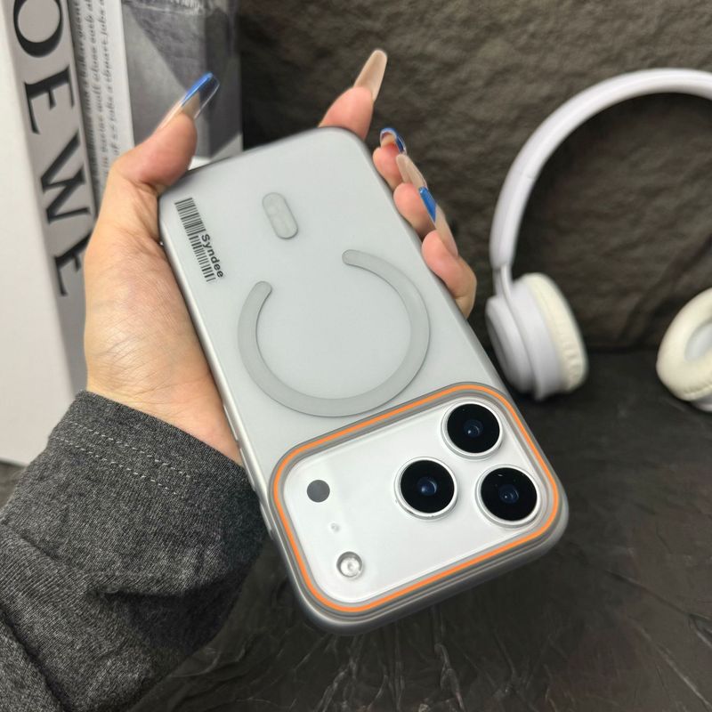 柔纱肤感适用iPhone17pro手机壳磨砂磁吸苹果16pro硬壳PC15保护套|undefined
