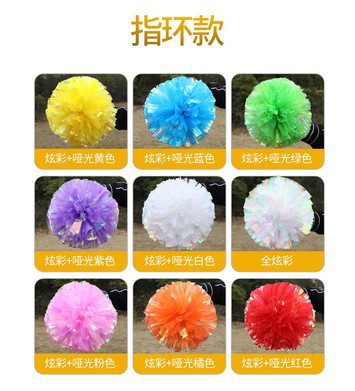 5 anillos de fichaje colorido bola de flores nota color ☆