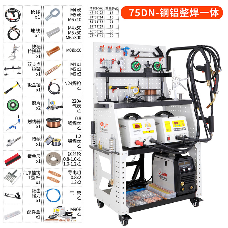 Sheet Metal Spray Repair | Qìchē Body Repair Machine Car - 75dn-steelaluminum-forming-welding-integrated