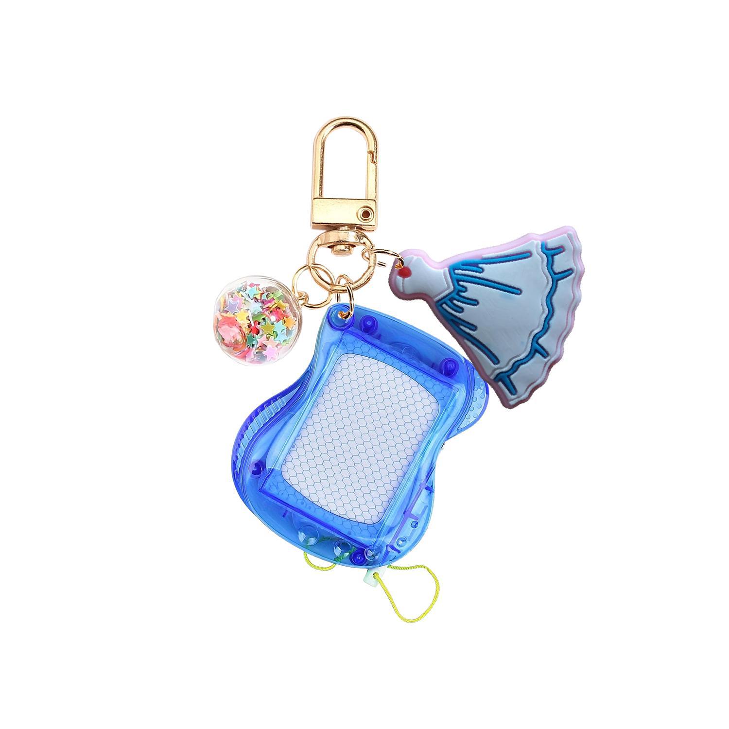 Keychain transfronterizo tablero de escritura magnético Xiyin creativo accesorios de dibujos animados tablero de dibujo tablero de escritura infantil puzzle infantil