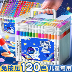 マークペンは紙が透けず、積み重ね可能で、子供や学生向けの特別なソフトヘッド幼稚園用の洗えるカラーペンで、紙が透けず、無毒です。