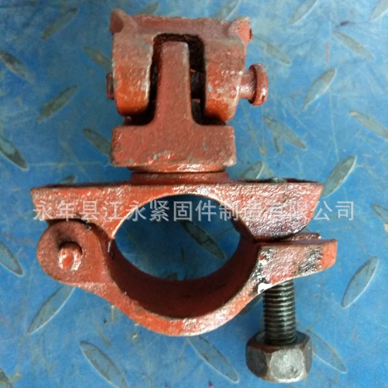 建筑扣件十字扣件 架子管旋转连接扣件
