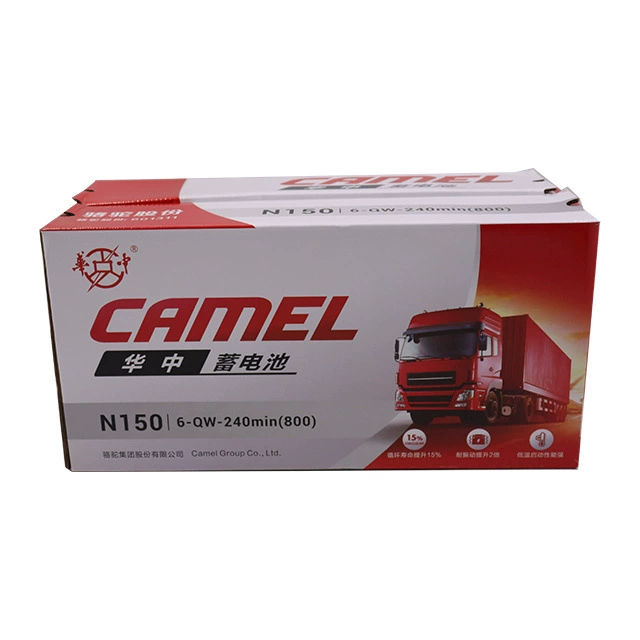 Camel Group Huzhong 12V150A грузовик прицепной смеситель инженерного транспортного средства специальная свинцово-кислотная батарея N150