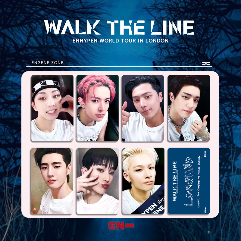 EN团  WALK THE LINE 小卡特典卡 随机卡粉丝收藏 朴成训 周边|undefined