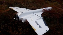 高速三角翼飞翼飞机UltraZBlaze Astro EPO 64涵道尾推竞速推遥控