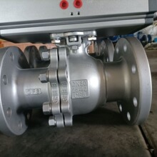 气动不锈钢带平台法兰球阀规格型号Q641F-25RL
