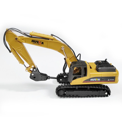 Transfronterizo Huina 1:50 excavadora vehículo de ingeniería de aleación rompiendo máquina modelo de simulación de juguete de inercia juguete 7711