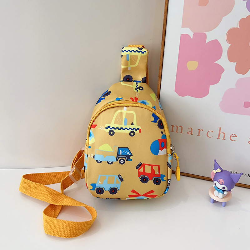 Bolsos de pecho para niños 2025 nuevos dibujos animados lindos bebés de estilo extranjero mochila casual bolsa de cambio accesorios